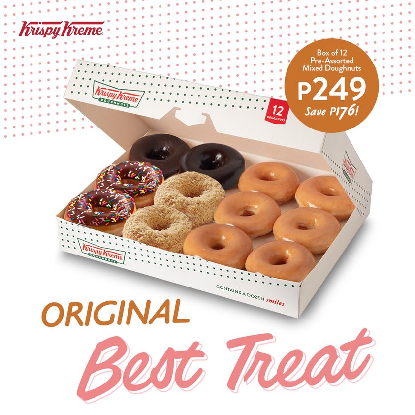 Krispy Kreme Original Best Treat Promo
